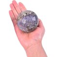 thumbnail image 2 of AMOYSTONE Purple Sphalerite Ball 2.4-2.8" | Natural Crystal Sphere for Wiccan Rituals, Energy Channeling, 2 of 8