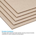 thumbnail image 4 of Uxcell 0.12"x7"x5" Book Board, 20 Pack Chipboard Sheets Book Binding Board Bookboard Bookbinding Supplies, Gray, 4 of 7