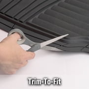 Armor All 3-Piece Full-Coverage Rubber Car Floor Mats Black , 78843WDC