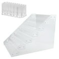 thumbnail image 7 of Clear Acrylic Paint Holder Stand Versatile Paint Storage Stand Rack Acrylic 7 Shelves with Brush Holding Section, 7 of 7
