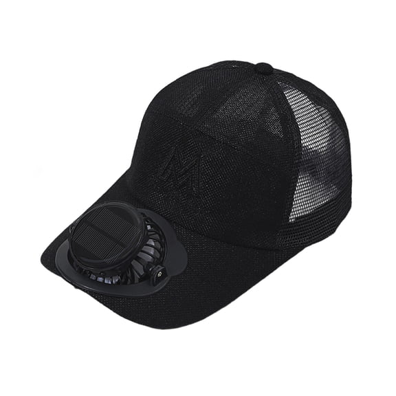 Solar Powered Fan Hat with Breathable Sun Protection, USB Charging for Continuous Use, Adjustable Fan Direction and Safety Guard, Removable Fan for Easy Cleaning, Ideal for Outdoor Activities