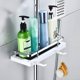 thumbnail image 2 of Shower Shelf Shower Soap Holder Bathroom Shower Storage No Drilling, Bathroom Storage Shelf, Wall Mounted Storage Tray for Rod Accessories, 2 of 5