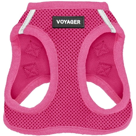 UPC: 0842637111663 | Voyager Step-in Air – All Weather Mesh Harness by Best Pet Supplies – Fuchsia  X-Large