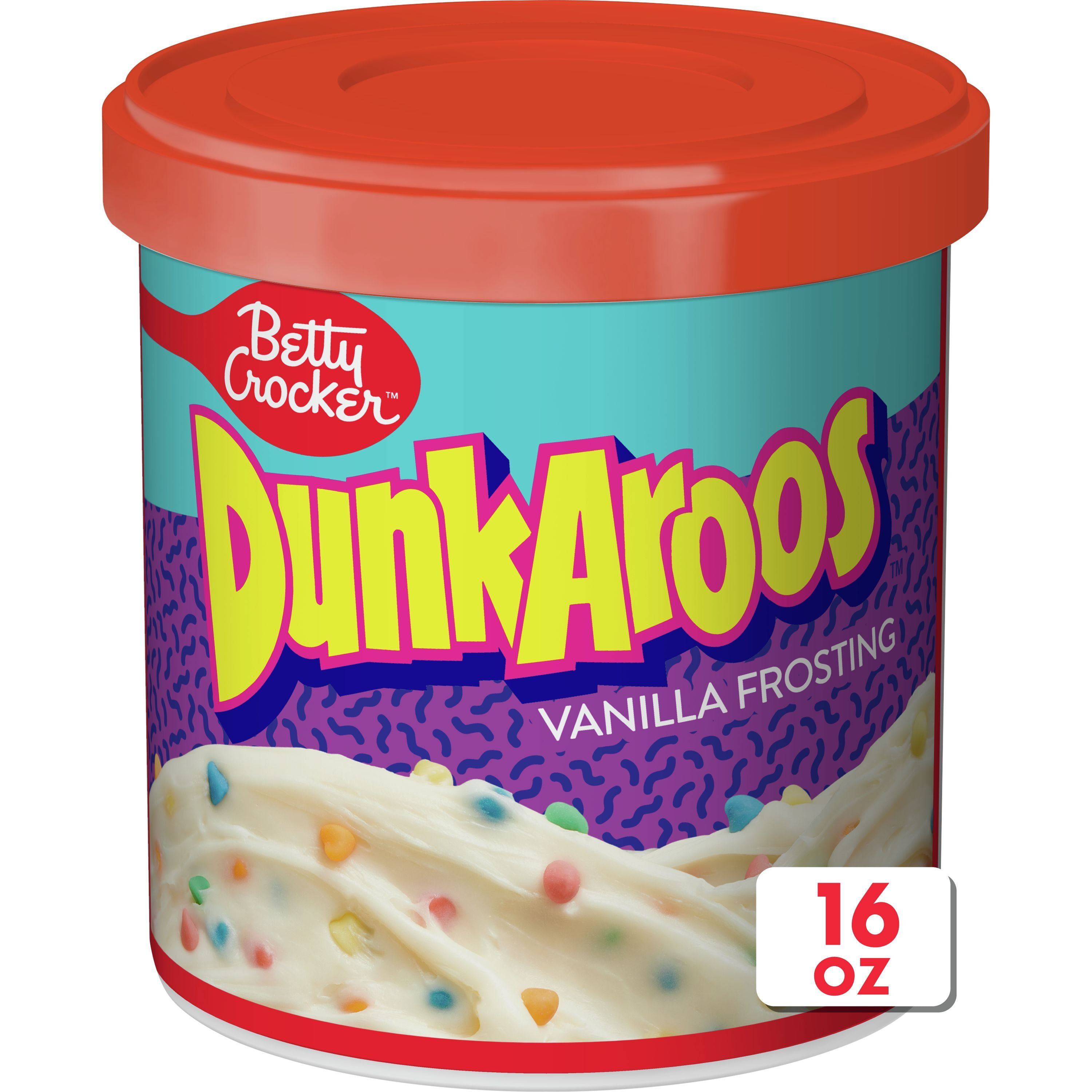 Betty Crocker™ Vanilla Frosting with Rainbow Sprinkles Dunkaroos