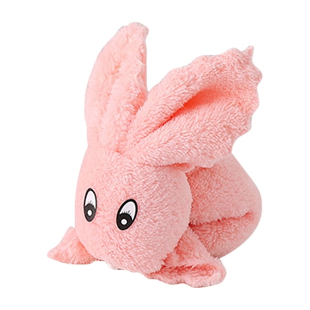 Less Than 5 Towel Bunny Towel Rabbit Handkerchief Bunny Shape Towel Plush Rabbit Gift All