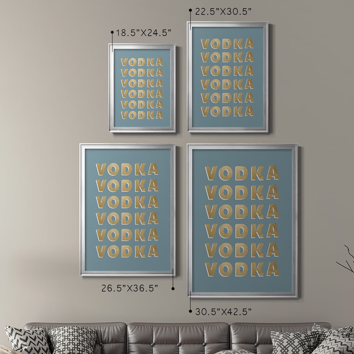 Vodka Premium Classic Framed Print - Ready to Hang