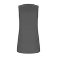 thumbnail image 4 of XuJwPNcy Plus Size Tank Tops for Women Trendy Square Neck Sleeveless Tshirts Summer Loose Pleated Tunic Tops, 4 of 5