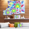 thumbnail image 3 of Danse des Pétales Multicolores - Impression sur Toile Florale, 3 of 4