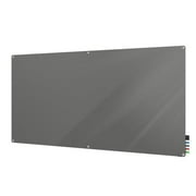 Ghent HMYSN46SK Harmony Glass Whiteboard with Square Corners, 4 x 6 ft. - Smoke