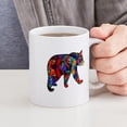 thumbnail image 4 of CafePress - BEAR PAINTED Mugs - 11 oz Ceramic Mug - Novelty Coffee Tea Cup, 4 of 4