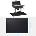 thumbnail image 3 of BNNG 47x39 in Under Grill Mat for Outdoor Grill - Fireproof BBQ Mats for Grilling to Protect The Deck, Patio, Pavers - Easy to Clean Indoor Fireplace Mat, 3 of 9