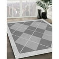 thumbnail image 2 of Ahgly Company Indoor Round Patterned Gray Area Rugs, 7' Round, 2 of 6