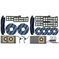 thumbnail image 4 of Main Side Brushes Filter Mop Cloth Dust Bag Kit for Eufy X10 Pro for Omni Vacuum B, 4 of 7