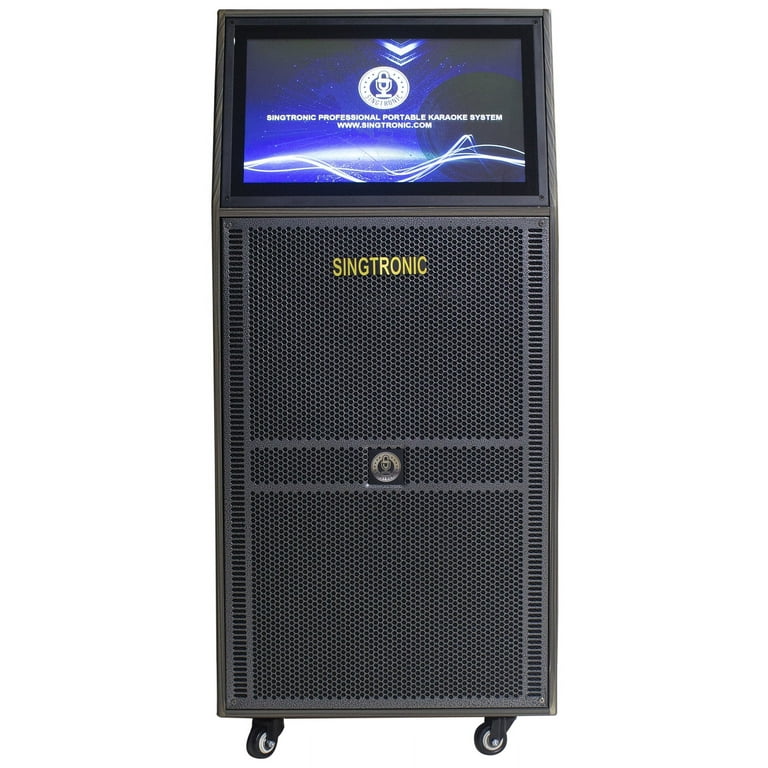 Singtronic Portable 1500W Karaoke System with 19 Singtronic Portable 1500W Karaoke System with 19