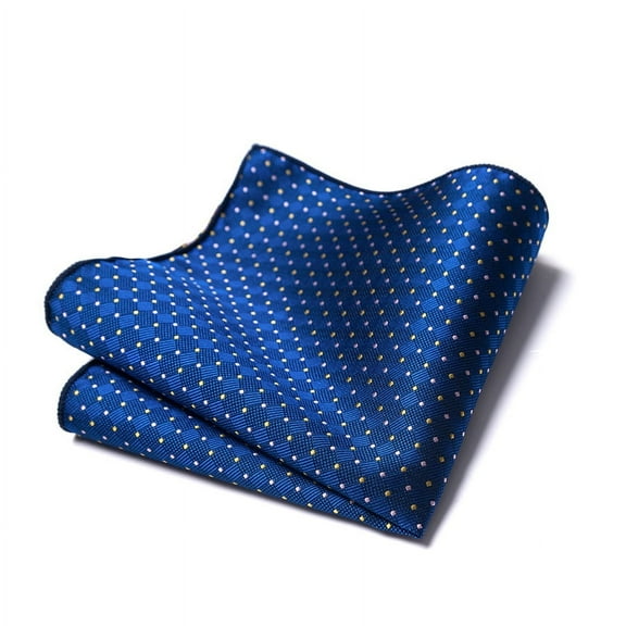 Zhuge Mens Silk Pocket Square Set Handkerchiefs-9*9inch,C17