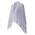 thumbnail image 5 of Trgacdwlo Summer Chiffon Crop Cardigans for Women Lightweight Open Front Casual Long Sleeve Beach Cover Up Tops for Everyday Street Wear, 5 of 7