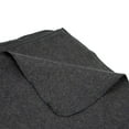 thumbnail image 2 of Swiss Link Military Surplus 64 x 90" Classic Wool Blanket, Charcoal Gray, 2 of 5
