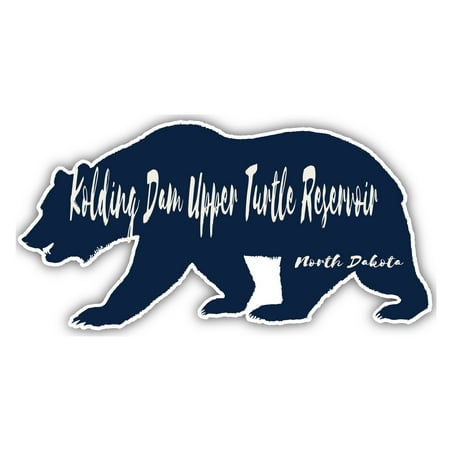 

Kolding Dam Upper Turtle Reservoir North Dakota Souvenir 3x1.5-Inch Fridge Magnet Bear Design