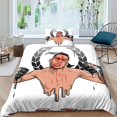 thumbnail image 2 of UFC Fighter Bedding Set with Pillowcases, MMASoft Microfiber Duvet Cover with Zipper Closure for Single Bed（xcm, 2 of 5