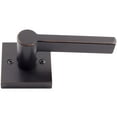 thumbnail image 3 of Vienna Door Lever with Square Rosette, Dummy (Non-Turning) Latch, Vintage Bronze by Stone Harbor Hardware, 3 of 4