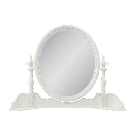 Acme Furniture Dorothy Mirror, Ivory Finish