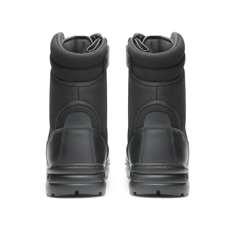 NORTIV 8 Steel Toe Boots for Men Safety Industrial & Construction Military Work Boots Slip Resistant