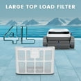 thumbnail image 4 of AIRROBO Robotic Pool Vacuum Cleaner PC10 Cordless Wall-Climbing for Above-Ground Pools and In-Ground Pools, 4 of 10