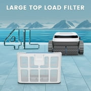 AIRROBO Robotic Pool Vacuum Cleaner PC10 Cordless Wall-Climbing for Above-Ground Pools and In-Ground Pools