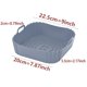 thumbnail image 3 of Bandeja de silicona para freidoras de aire, cesta de silicona reutilizable para horno, Pizza, pollo frito, accesorios de revestimiento, 22cm, 3 of 5