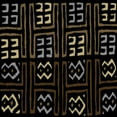 thumbnail image 4 of Ellie Roberts 12x12 Black Modern Wood Framed Wall Art Titled - Mudcloth IV, 4 of 6