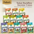 thumbnail image 2 of Conos de incienso Tulasi de Backflow, 12 fragancias, 120 conos, 2 of 6