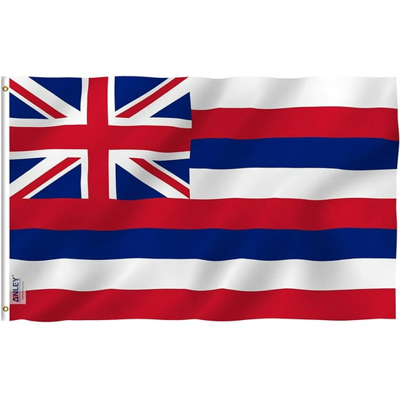 ANLEY Fly Breeze 3x5 Foot Hawaii State Flag - Hawaiian HI Flags Polyester