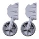thumbnail image 1 of 1 par ruedas para botadura botes inflables, fáciles instalar, duraderas, accesorio práctico, portátiles y profesionales, ruedas para botes, 1 of 8
