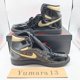 thumbnail image 4 of N I-K-E A i r-Jor-dan 1 Retro High Black Metallic Gold 2020 555088-032 Men's Size, 4 of 6