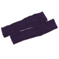 thumbnail image 1 of Puños de piel sintética para muñecas: calentadores de brazos sin dedos para mujer, guantes elásticos de invierno, guantes acrílicos, guantes largos, 1 of 5