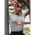 thumbnail image 2 of Queen Of Ghosting T-Shirt Women -Smartprints Designs, Female 4X-Large, 2 of 4