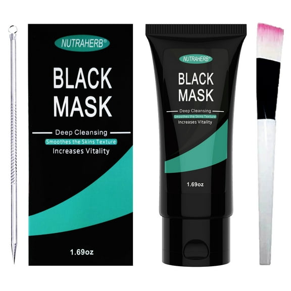 NutraHerb USA Blackhead Remover Mask, Tool, and Brush