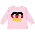 thumbnail image 3 of Inktastic German Flag in Pretzel Shape Boys or Girls Long Sleeve Toddler T-Shirt, 3 of 5