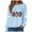 Sky Blue_1, variant on Godom Halloween Sweatshirts for Women Pumpkin Graphic Crewneck Long Sleeve Tops Casual Loose Pullover Shirts 2025 Clothes