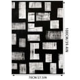 thumbnail image 4 of TIELUTT Black Blanket Flannel All Season Lightweight Living Heated Blanket Couch Blankets Big Christmas Throw Blanket for Bed Really Big Blanket Bohemian Throw Blankets for Couch, 4 of 8