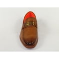 thumbnail image 2 of Men's TAYNO Shoes The Caprio C TAYNO Crocodile Print Bit Loafer Cognac, 2 of 8