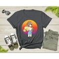 thumbnail image 6 of Happy Beautiful Japanese Anime Girl with Hat Manga Drawing T-Shirt Retro Anime Lover Gift T Shirt for Men Women Kids Boys Girls Tshirt, 6 of 8