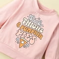 thumbnail image 5 of Okbabeha Toddler Baby Girl Thanksgiving Clothes Letter Print Crewneck Sweatshirt Tops Pumpkin Pie Flare Pants Cute Outfit, 5 of 7
