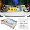 thumbnail image 5 of Windshield Sun Shade Foldable Car Front Window Sunshade For Car Suv Trucks Vans - Best Heat Shield Blocker Visor Cover Blocks Uv Rays And Keeps Your Vehicle Cool-Small, 5 of 5