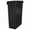 Beige, variant on Slim Jim Plastic Rectangular Trash/Garbage Can With Venting Channels, 23 Gal, Black, for Kitchen/Office/Workspace