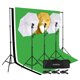 thumbnail image 1 of Photo Studio Kit Fotografía 45W Bombilla Muselina Telón de fondo, 1 of 1