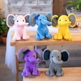thumbnail image 4 of ZAXARRA Jouets en Peluche pour Enfants Éléphant Multicolore, 4 of 8