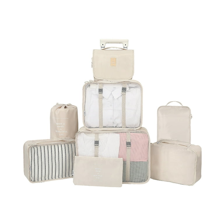 Kokovifyves Home Storage and Organization Storage Bag Suitcase Clothes  Travel Shoes Underwear Storage Bag Organizer Bag Set 