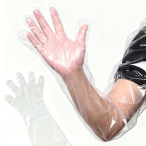 50Pcs Waterproof Transparent Long Arm Cast Cover, Shower Bath Wound Protector, for Arm & Wrists Cast Bandage