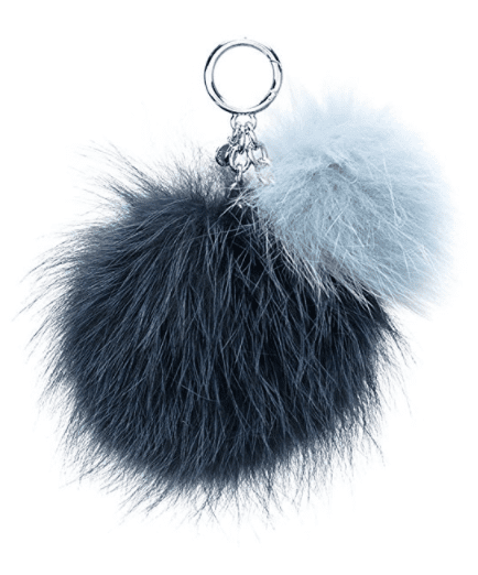 michael kors pom keychain